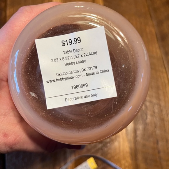 Pink vase - Picture 3 of 7